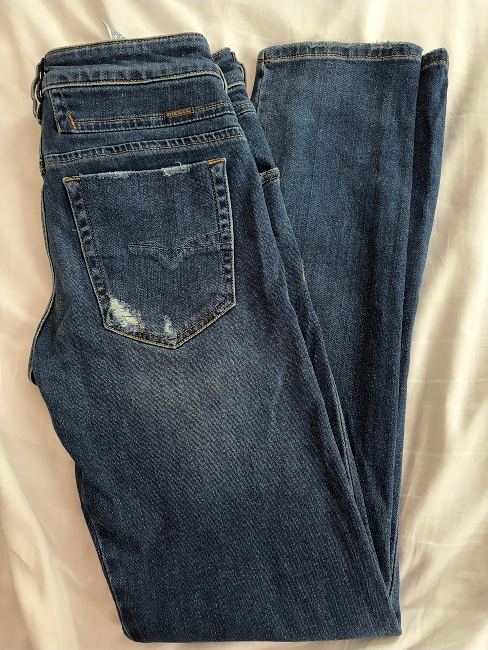 Diesel Women's Dark Blue Straight Leg Jeans AUTHENTIC D ~BAZER